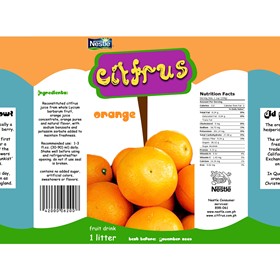 Package designs: Citfrus
